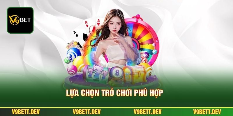 Bắn cá V9bet 3 Lựa chọn trò chơi phù hợp